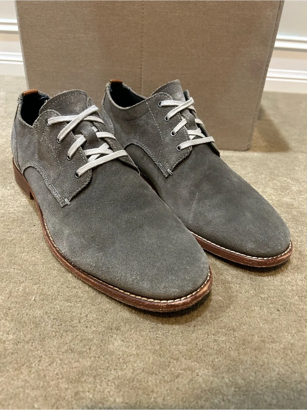 Cole Haan Gray Suede Business Casual Size 10.5M